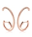 Nifty Unique Shaped Silver Stud Earring HO-2471